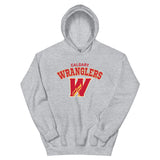 Calgary Wranglers Adult Arch Pullover Hoodie