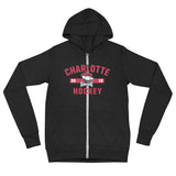 Charlotte Checkers Adult Established Logo Full Zip Hoodie
