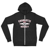 Charlotte Checkers Adult Established Logo Full Zip Hoodie