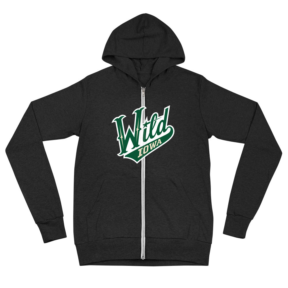 Iowa Wild Adult Primary Logo Full Zip Hoodie