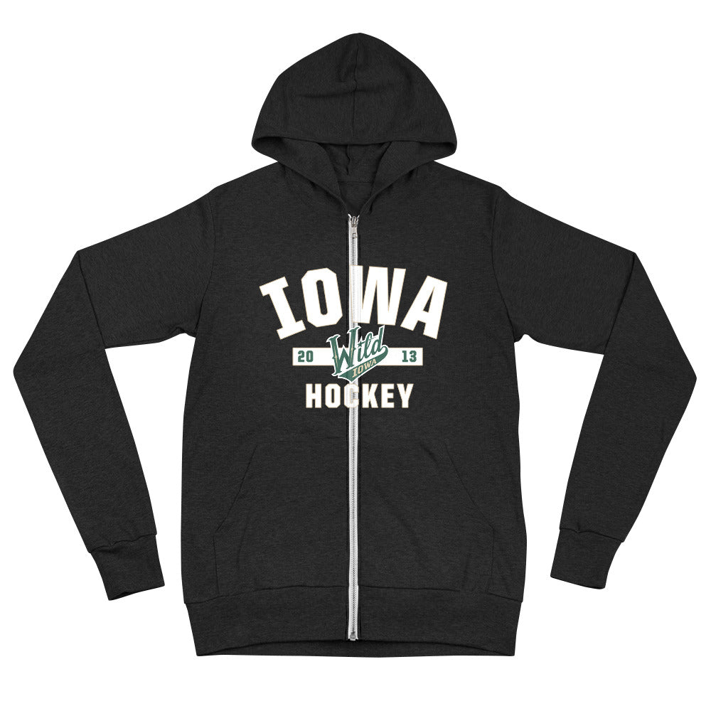 Iowa Wild Adult Established Full Zip Hoodie