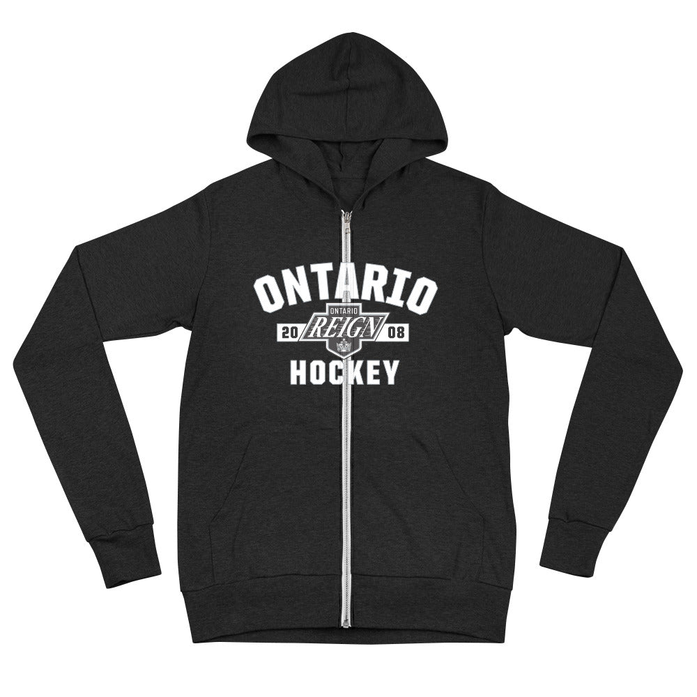 Ontario Reign Adult Established Full Zip Hoodie