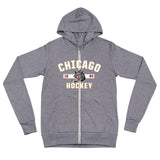 Chicago Wolves Adult Established Full Zip Hoodie