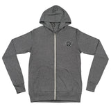 Ontario Reign Primary Logo Adult Embroidered Full Zip Hoodie