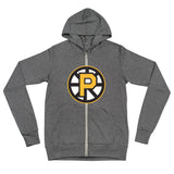 Providence Bruins Adult Primary Logo Full Zip Hoodie