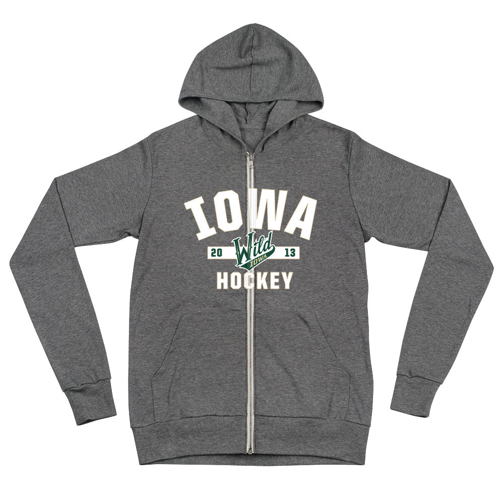 Iowa Wild Adult Established Full Zip Hoodie
