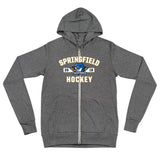 Springfield Thunderbirds Adult  Established Logo Full Zip Hoodie