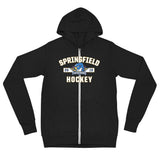 Springfield Thunderbirds Adult  Established Logo Full Zip Hoodie