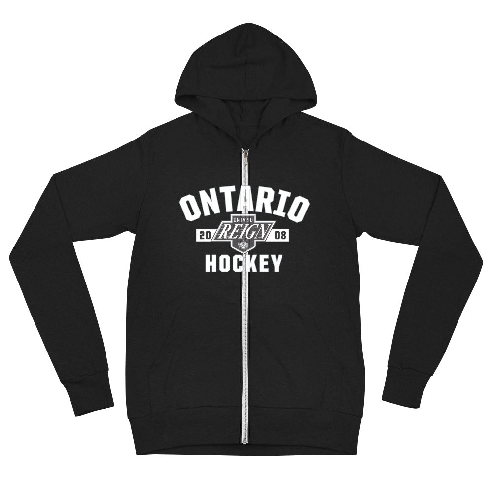 Ontario Reign Adult Established Full Zip Hoodie