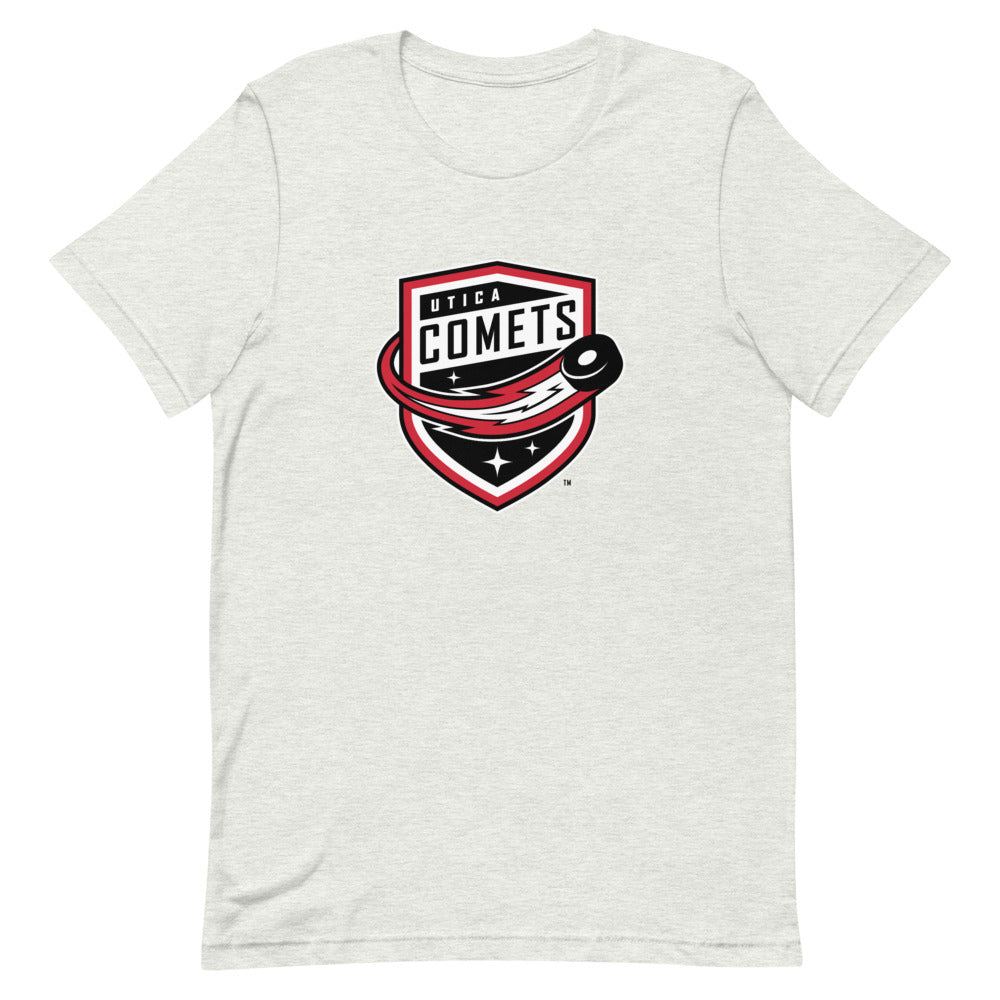 Utica Comets Adult Primary Logo Premium Short-Sleeve T-Shirt