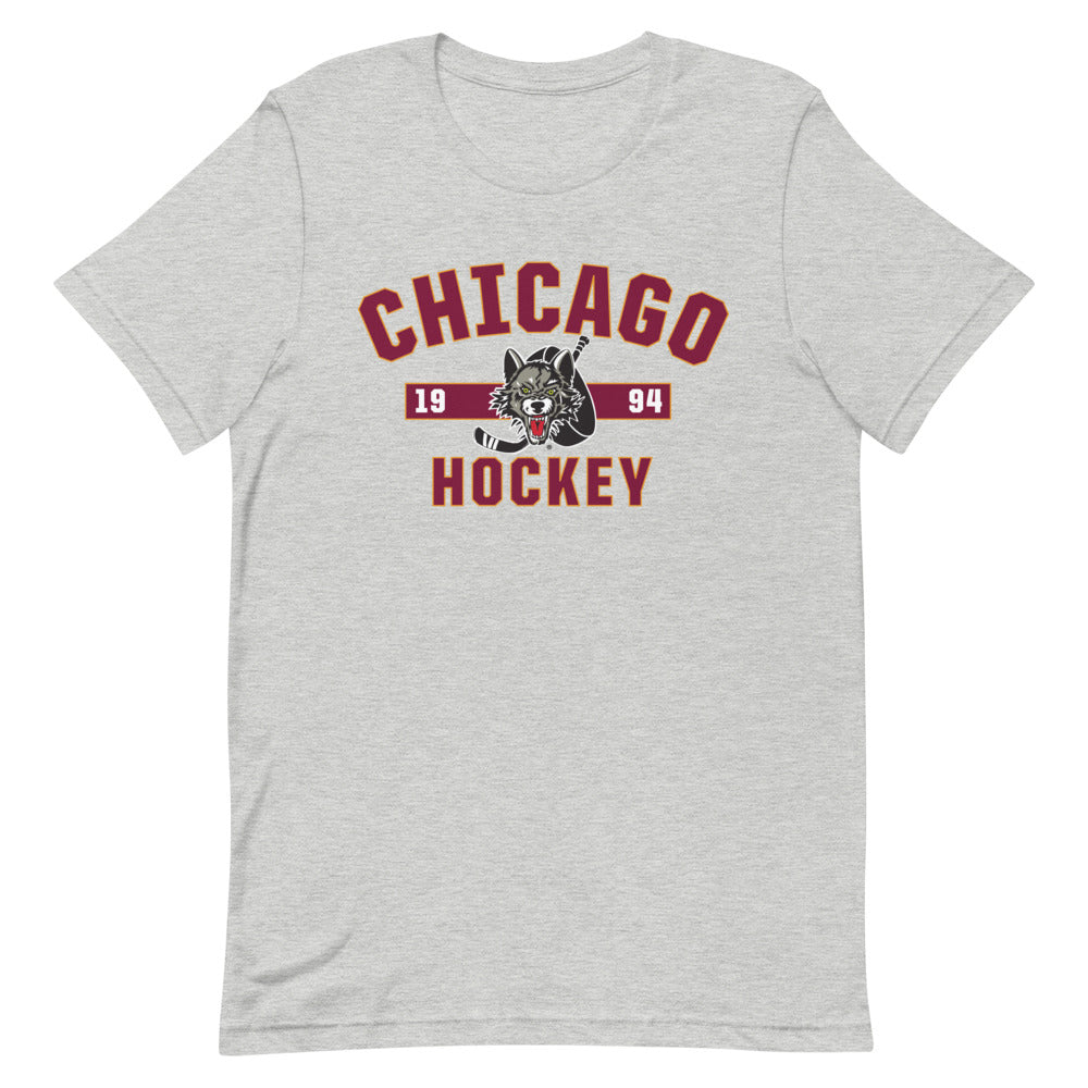 Chicago Wolves Adult Established Premium Short-Sleeve T-Shirt