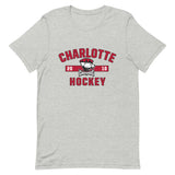 Charlotte Checkers Adult Established Logo Premium Short Sleeve T-Shirt