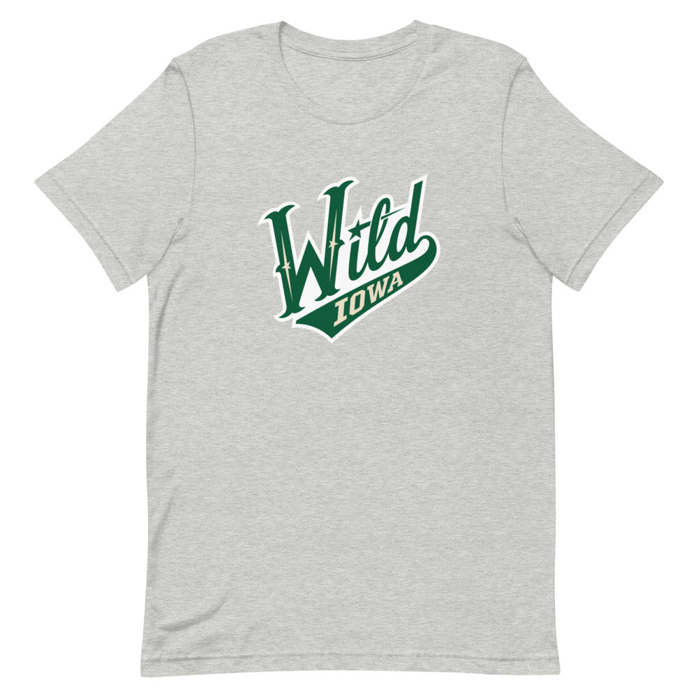 Iowa Wild Adult Primary Logo Premium Short Sleeve T-Shirt