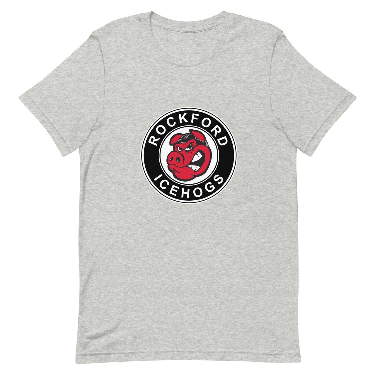 Rockford IceHogs Adult Primary Logo Premium Short Sleeve T-Shirt