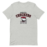 Charlotte Checkers Adult Arch Premium Short Sleeve T-Shirt