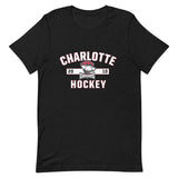Charlotte Checkers Adult Established Logo Premium Short-Sleeve T-Shirt