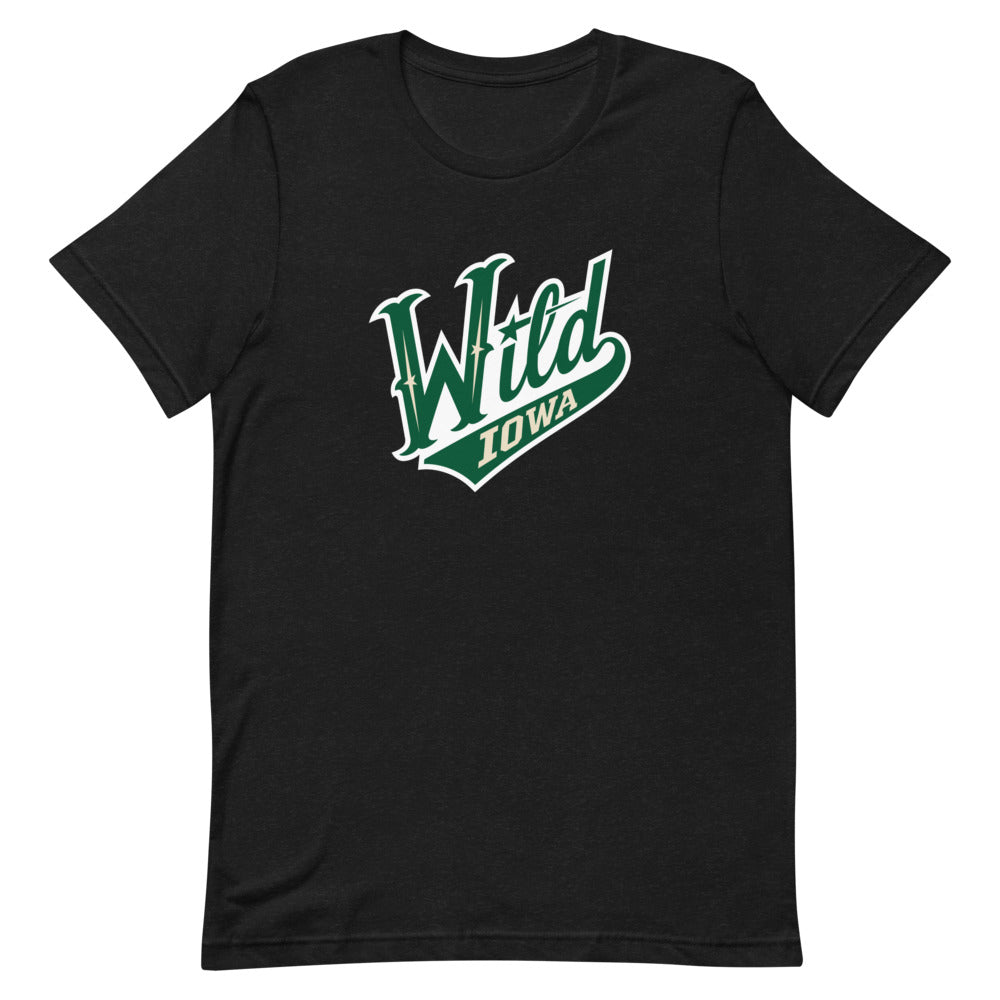 Iowa Wild Adult Primary Logo Premium Short Sleeve T-Shirt