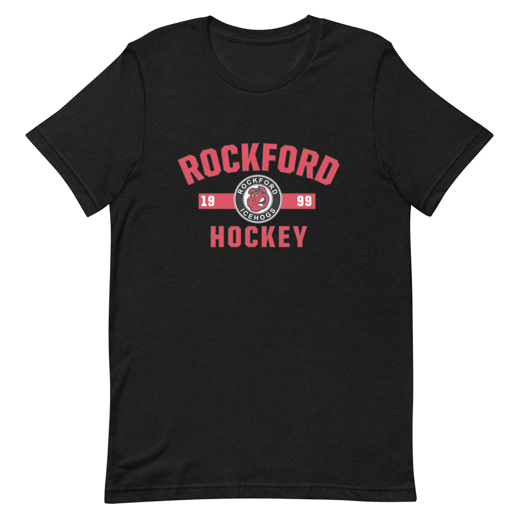 Rockford IceHogs Adult Established Premium Short Sleeve T-Shirt