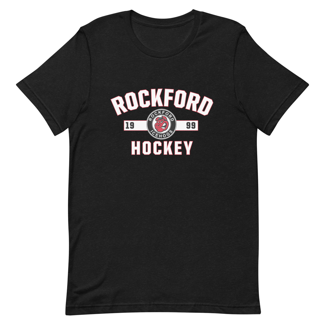 Rockford IceHogs Adult Established Premium Short Sleeve T-Shirt