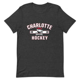 Charlotte Checkers Adult Established Logo Premium Short-Sleeve T-Shirt