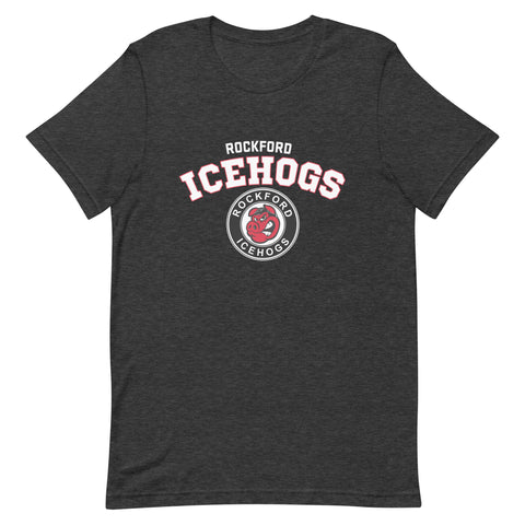Rockford IceHogs Adult Arch Premier Short Sleeve T-Shirt