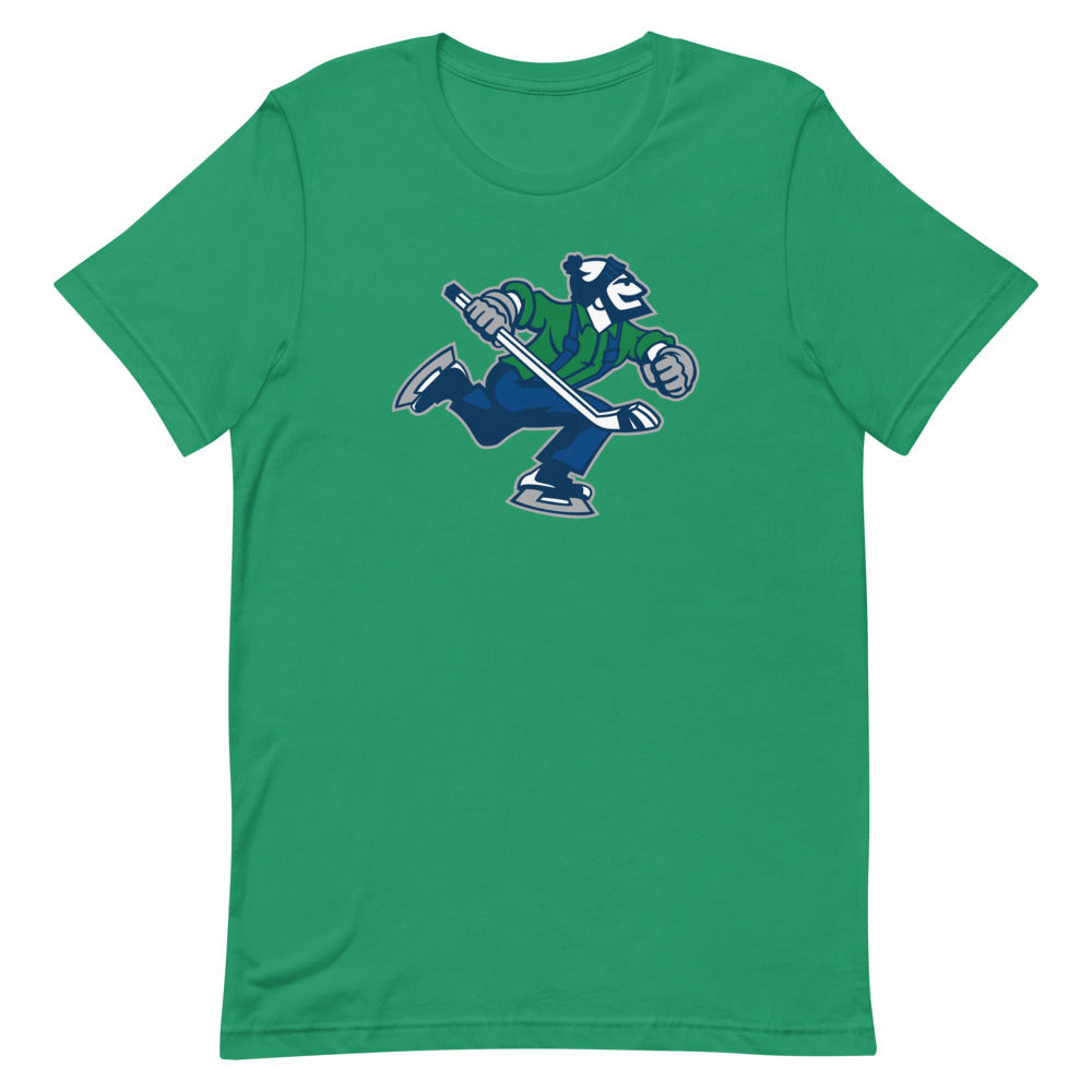 Abbotsford Canucks Primary Logo Adult Premium Short-Sleeve T-Shirt