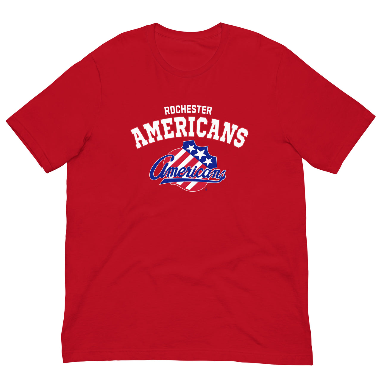 Rochester Americans Adult Arch Premium Short Sleeve T-Shirt