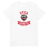 Utica Comets Adult Short-Sleeve T-Shirt - Banner Design