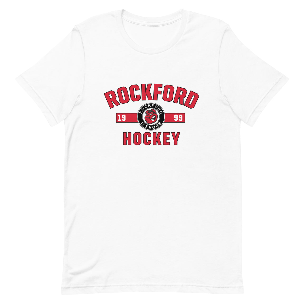 Rockford IceHogs Adult Established Premium Short Sleeve T-Shirt