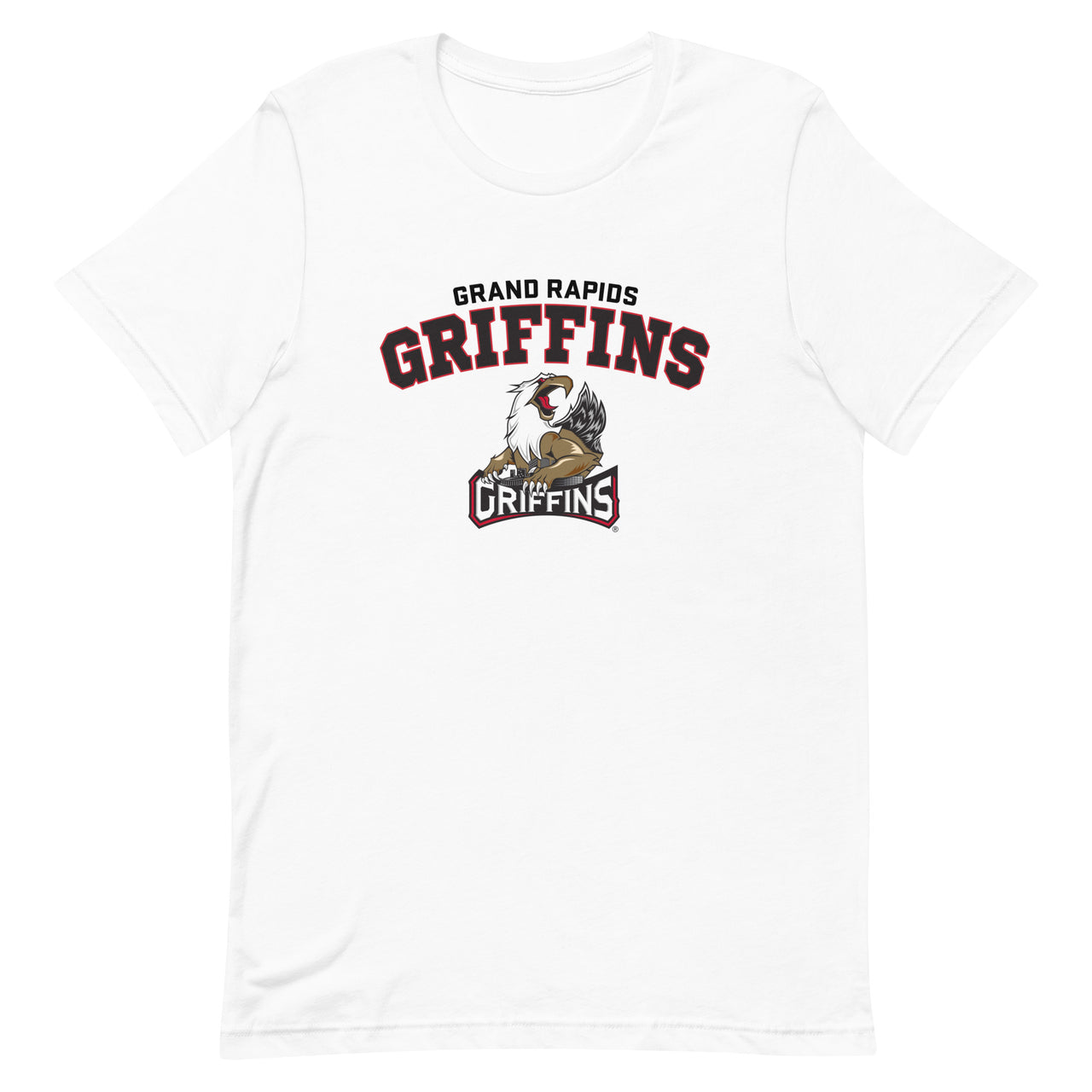 Grand Rapids Griffins Adult Arch Premium Short Sleeve T-Shirt
