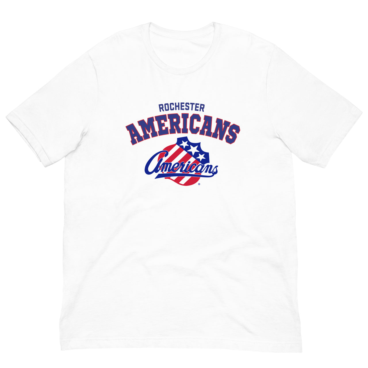 Rochester Americans Adult Arch Premium Short Sleeve T-Shirt