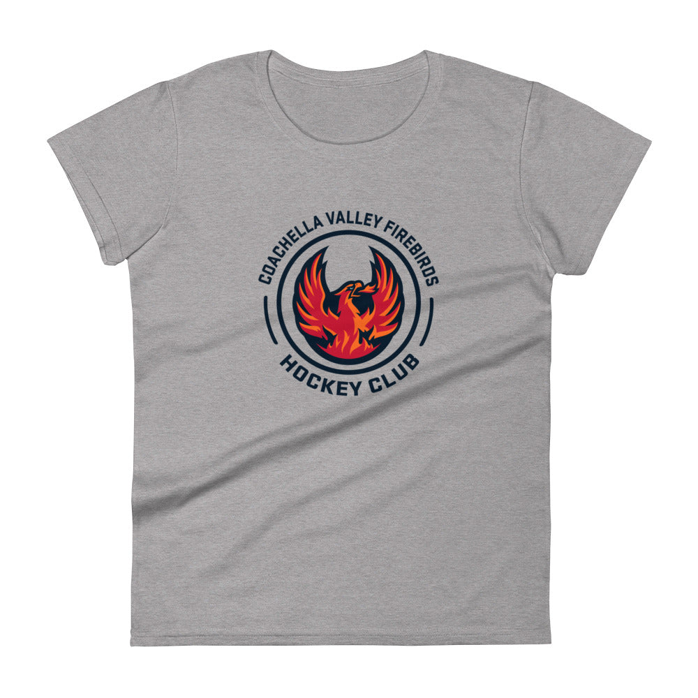 Coachella Valley Firebirds Women's Faceoff Short Sleeve T-Shirt