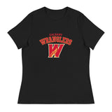 Calgary Wranglers Women's Arch Relaxed T-Shirt