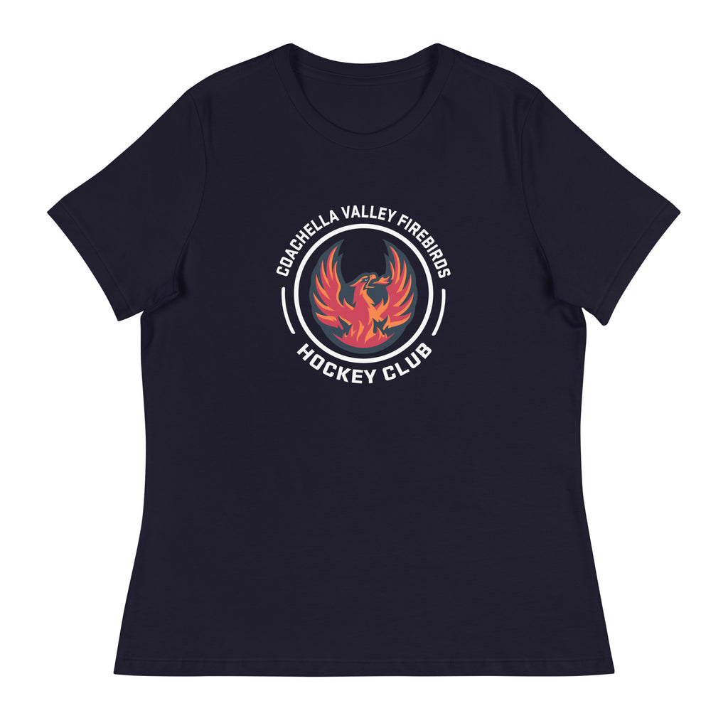 Coachella Valley Firebirds Women's Faceoff Relaxed T-Shirt