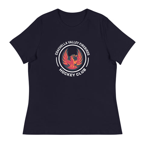 Coachella Valley Firebirds Women's Faceoff Relaxed T-Shirt