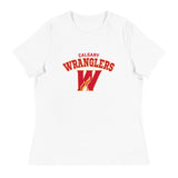 Calgary Wranglers Women's Arch Relaxed T-Shirt