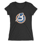 Bridgeport Islanders Ladies' Primary Logo Short Sleeve T-shirt