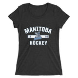 Manitoba Moose Adult Established Logo Ladies' Short Sleeve T-Shirt
