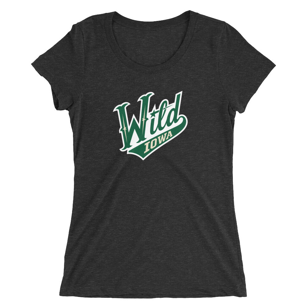 Iowa Wild Ladies' Primary Logo Short Sleeve T-shirt