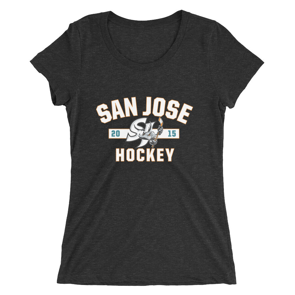 San Jose Barracuda Established Ladies' Short Sleeve T-Shirt