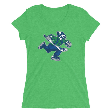 Abbotsford Canucks Ladies' Primary Logo Short Sleeve T-shirt