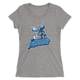 Manitoba Moose Adult Primary logo Ladies' Short Sleeve T-Shirt