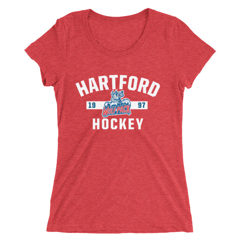 Hartford Wolf Pack Ladies' Established Short Sleeve T-shirt