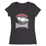 Charlotte Checkers Primary Logo Ladies' Short Sleeve T-Shirt