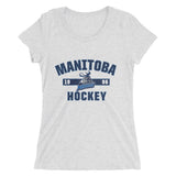 Manitoba Moose Established Logo Ladies' Short Sleeve T-Shirt