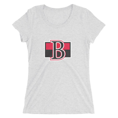 Belleville Senators Primary Logo Ladies' Short Sleeve T-Shirt