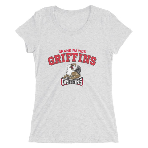 Grand Rapids Griffins Adult Arch Ladies' Short Sleeve T-Shirt