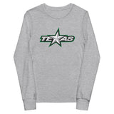 Texas Stars Primary Logo Youth Long Sleeve Shirt