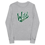 Iowa Wild Youth Primary Logo Long Sleeve Shirt