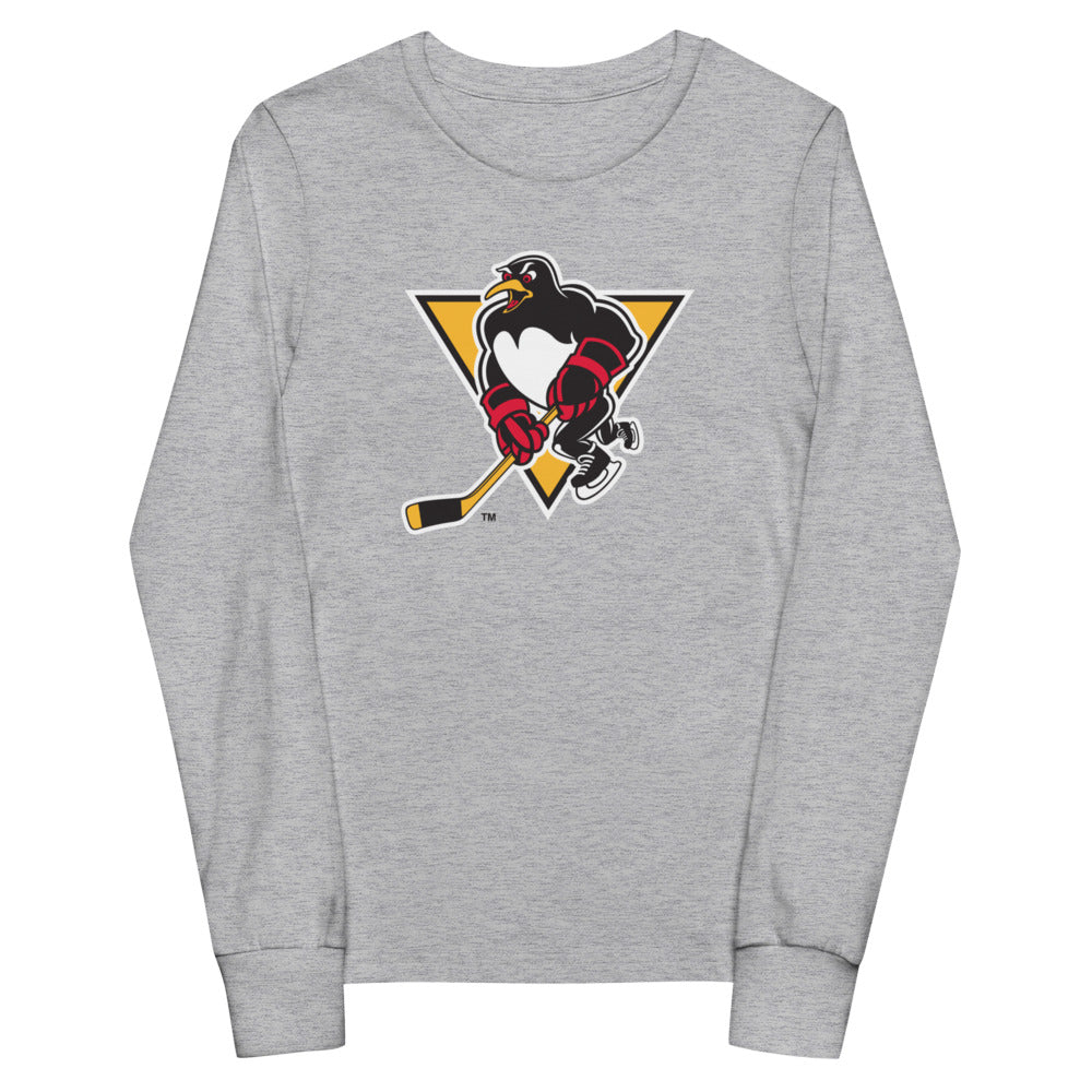 Wilkes-Barre/Scranton Youth Primary Logo Long Sleeve Shirt